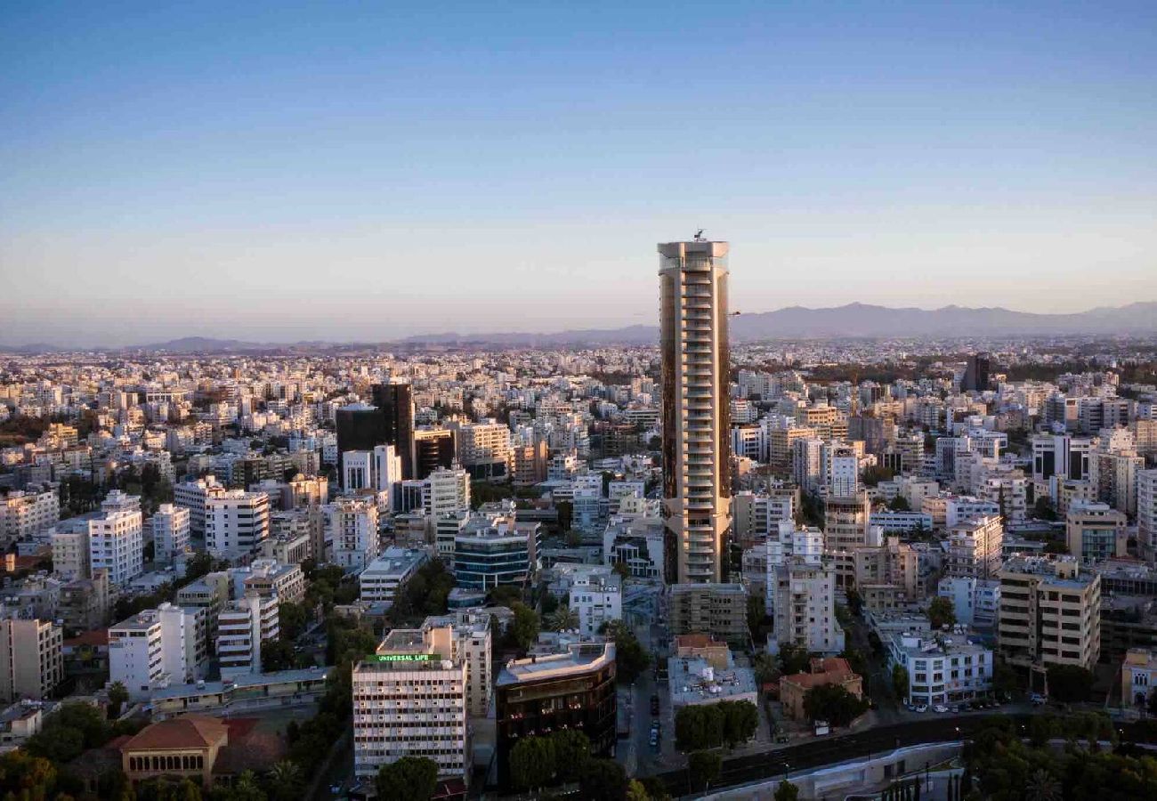 Apartment in Nicosia - Saffron Suite | Retreat with Skyline Views & Pool