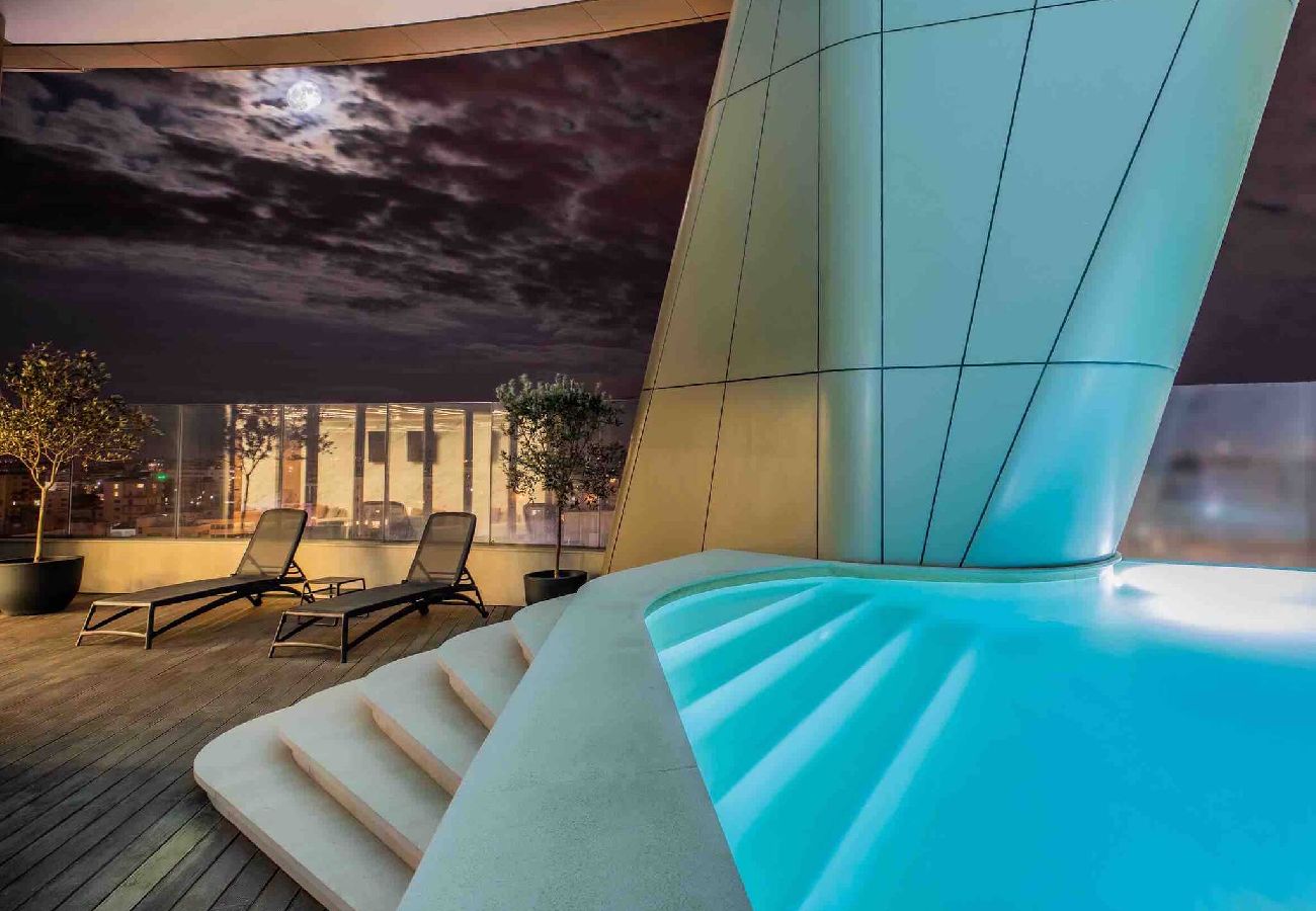 Apartment in Nicosia - Saffron Suite | Retreat with Skyline Views & Pool