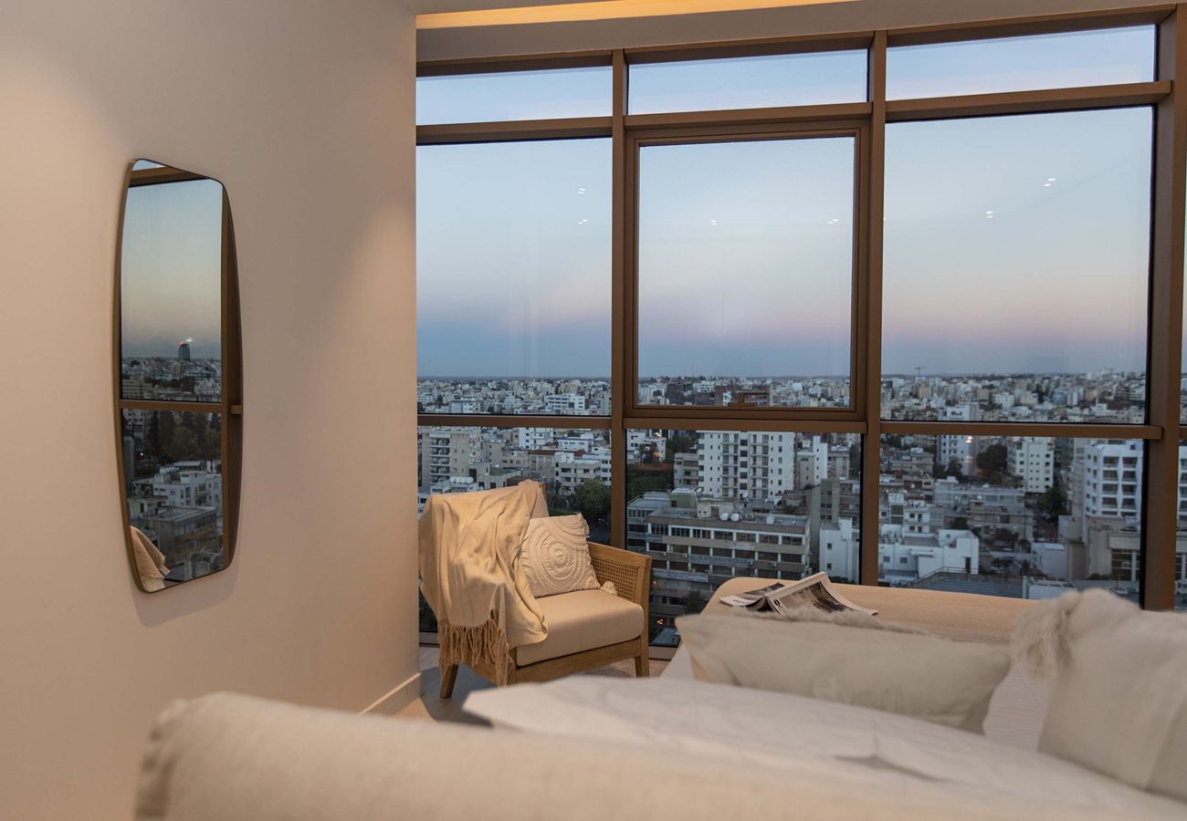 Apartment in Nicosia - Saffron Suite | Retreat with Skyline Views & Pool