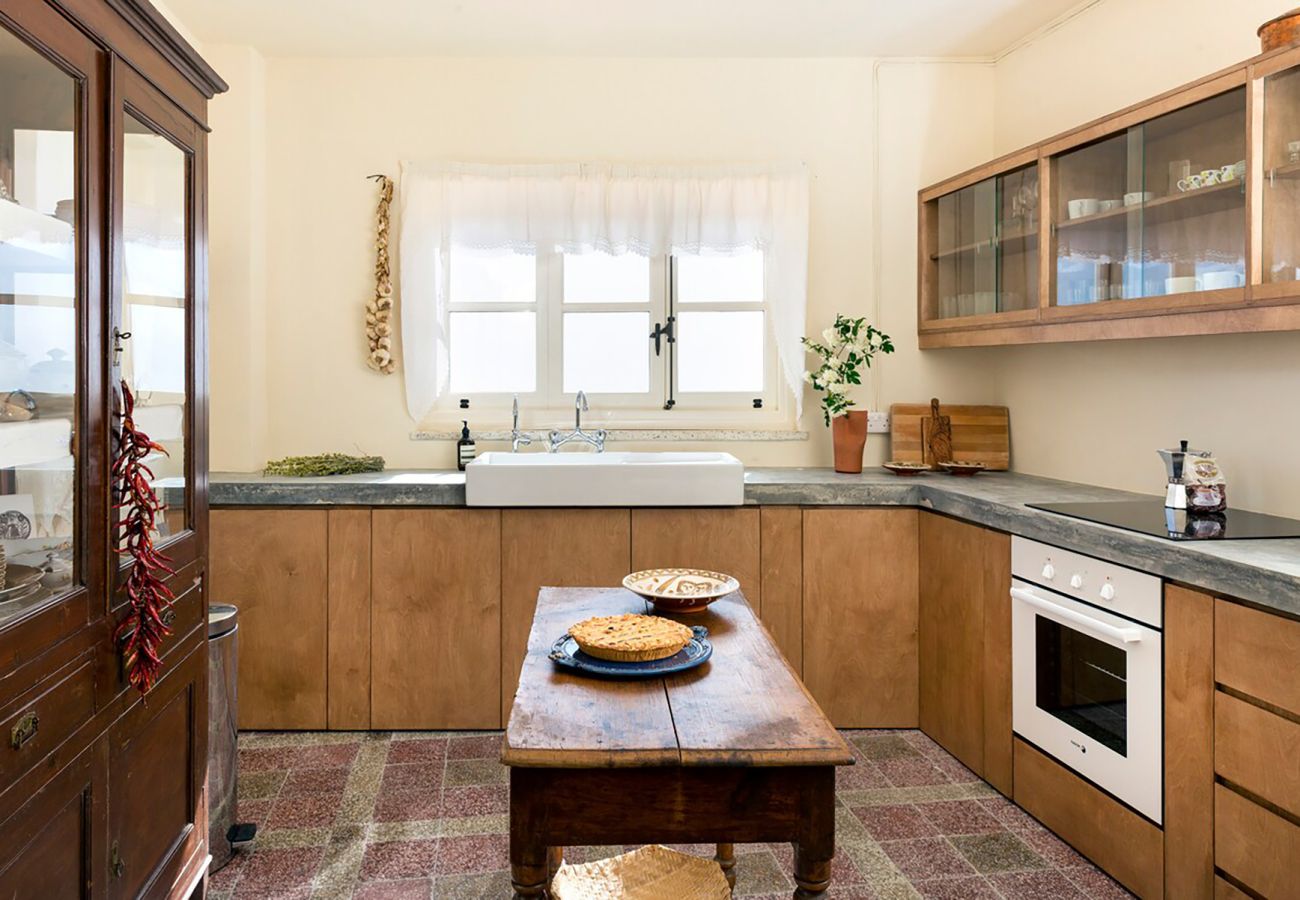 House in Larnaca -  Place of Grace - Authentic Lefkara Home with Fireplace