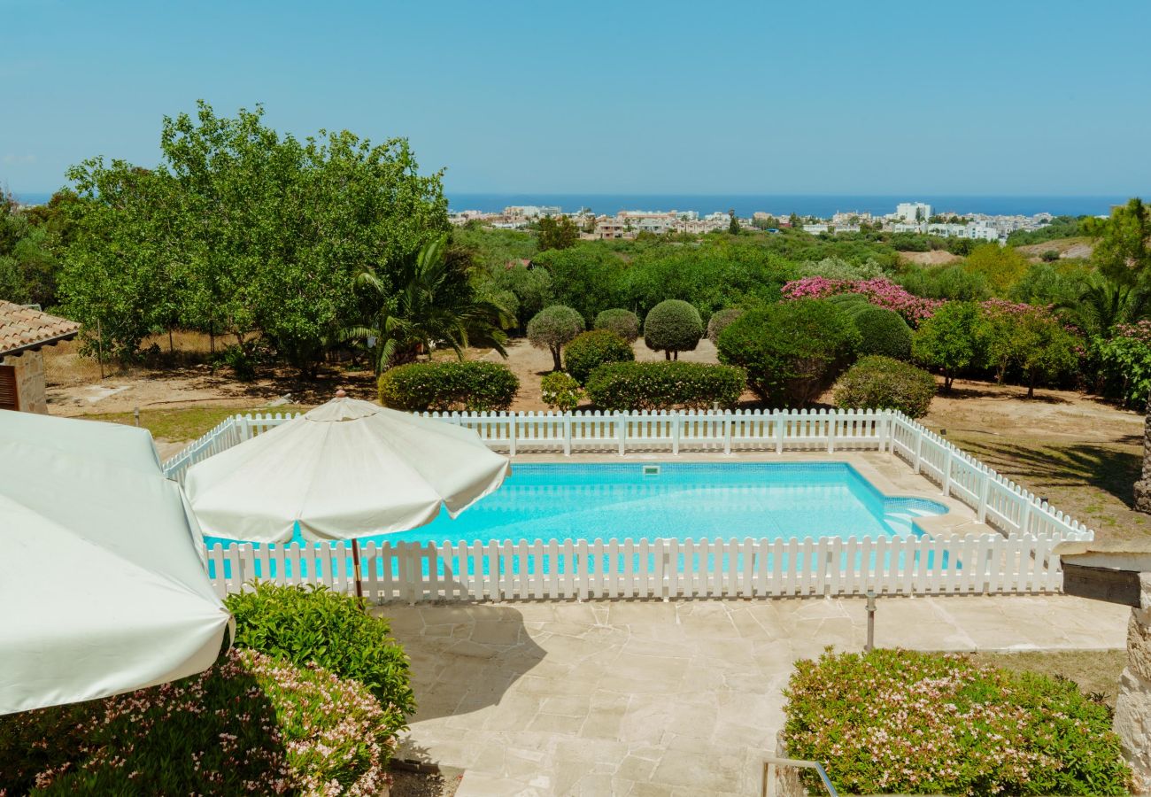Villa in Protaras - Jasmine Seaview Villa Mediterranean Charm